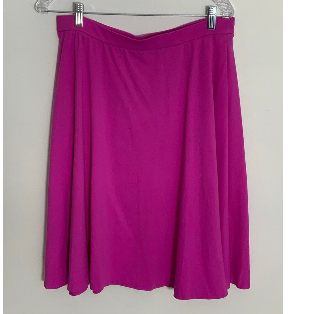 Adrienne Vittadini Pink A line skirt size large